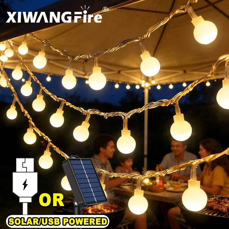 3-10M Solar/USB/Battery String - Christmas Lights Outdoor บทวิจารณ์และราคา