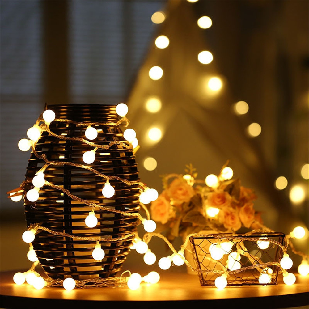 3-10M Solar/USB/Battery String - Christmas Lights Outdoor บทวิจารณ์และราคา