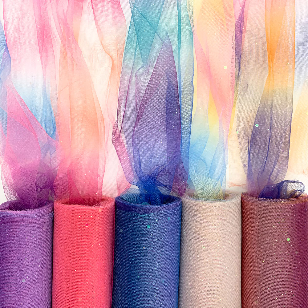 10Yards Rainbow Glitter Tulle  - Christmas Table Runner บทวิจารณ์และราคา