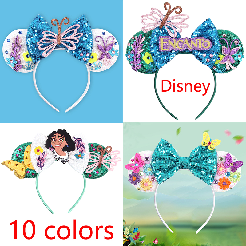 Disney Encanto Ear Headband fo - Ribbon Bow Gift บทวิจารณ์และราคา