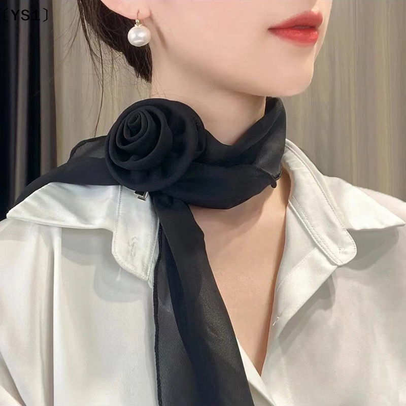 〔YS1〕Fashion Rose Flower Silk  - Ribbon Bow Gift บทวิจารณ์และราคา