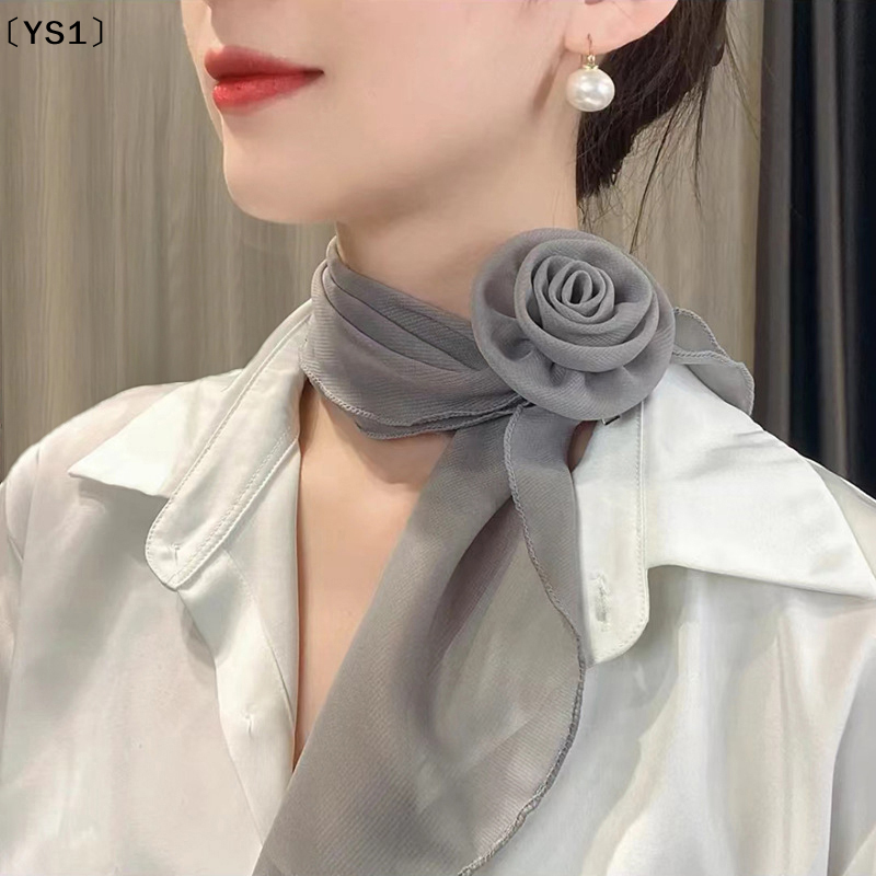〔YS1〕Fashion Rose Flower Silk  - Ribbon Bow Gift บทวิจารณ์และราคา