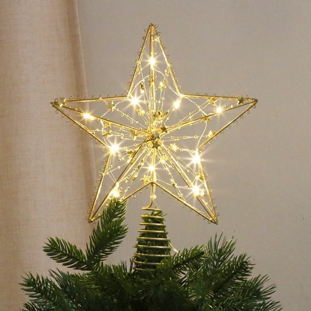 3D Glitter Star Christmas Tree - Star Tree Topper บทวิจารณ์และราคา