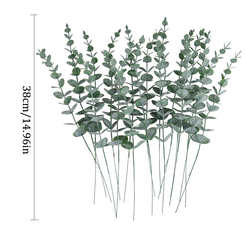 Artificial Eucalyptus Stems Le - Christmas Wreath Fake บทวิจารณ์และราคา