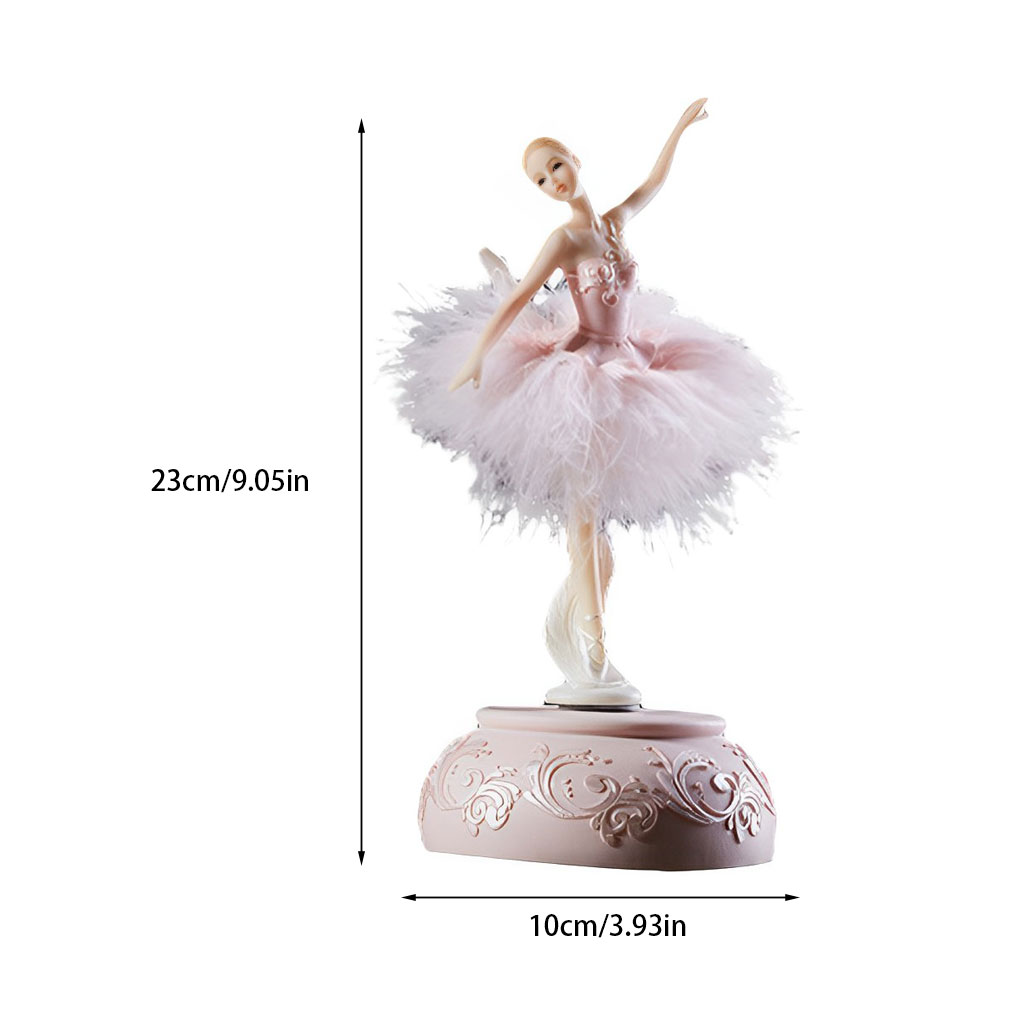 Ballerina Music Box Dancing Gi - Snow Globe Musical บทวิจารณ์และราคา