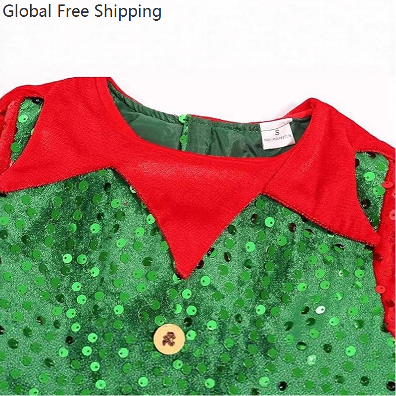 Girls Christmas Costume Set Sa - Elf Costume Christmas บทวิจารณ์และราคา