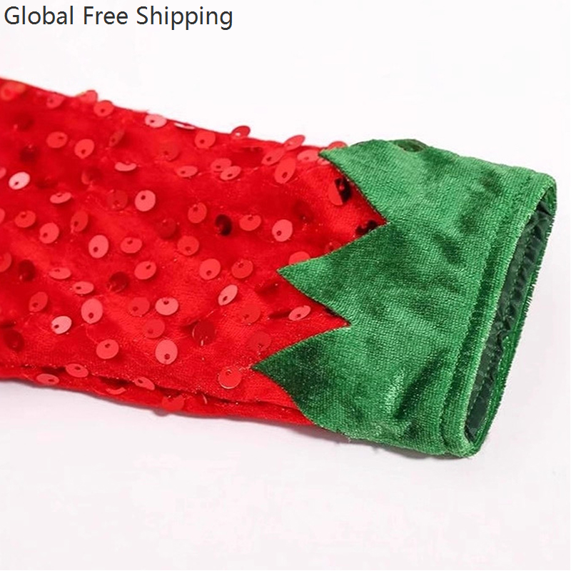 Girls Christmas Costume Set Sa - Elf Costume Christmas บทวิจารณ์และราคา