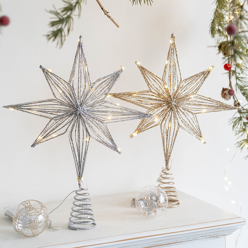 30cm Led Star Christmas Tree T - Star Tree Topper บทวิจารณ์และราคา