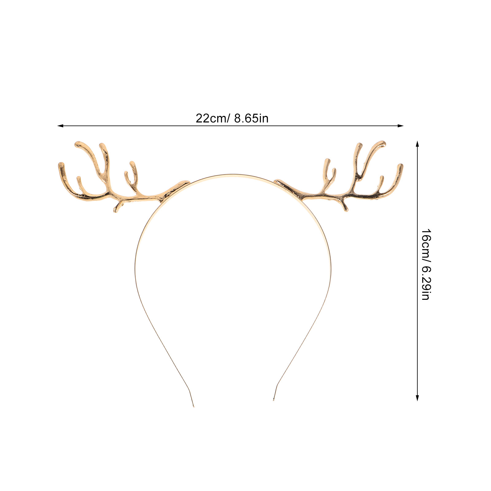 3Pcs Cute Reindeer Antler Head - Reindeer Antlers Headband บทวิจารณ์และราคา