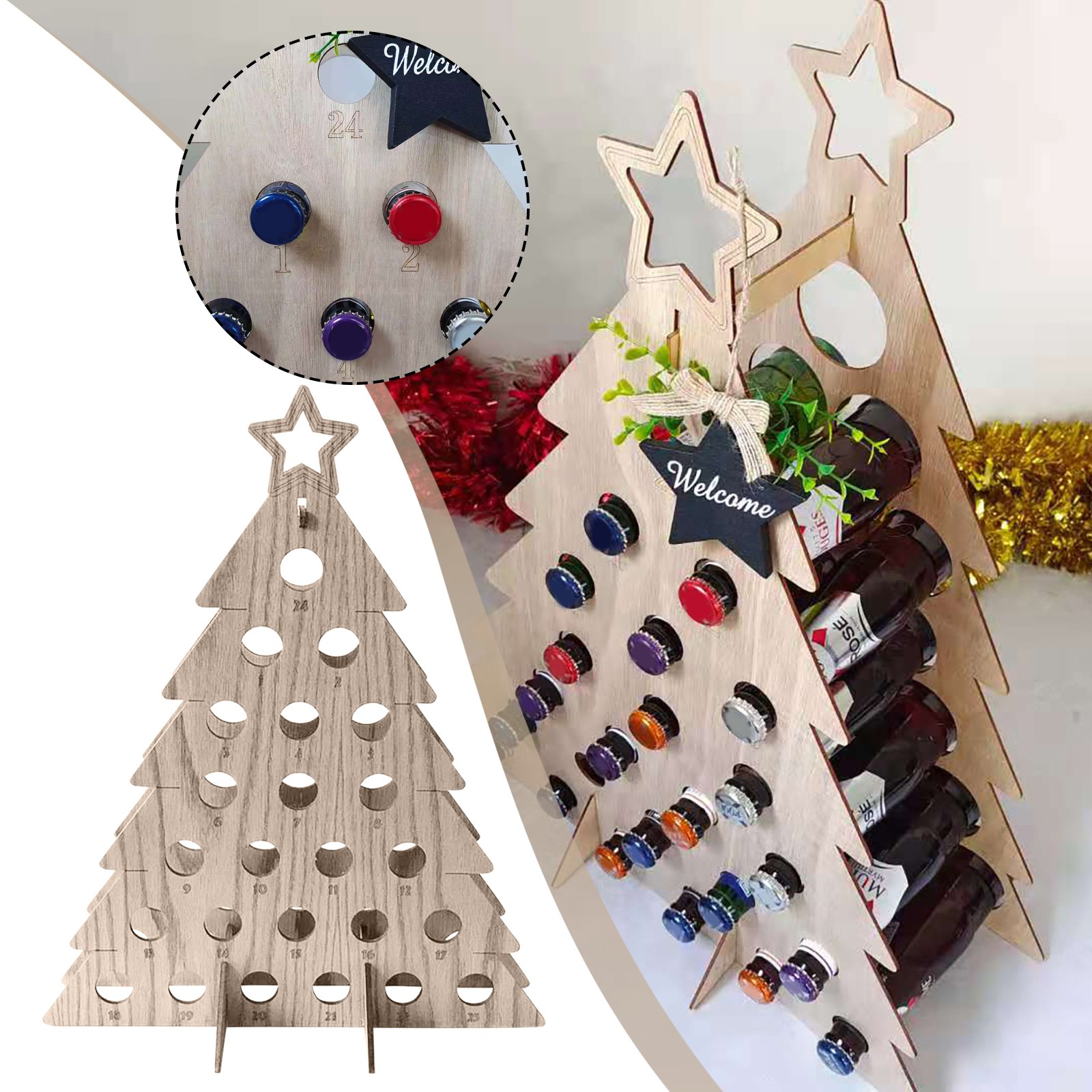 Adult Advent Calendar, Christm - Advent Calendar Gift บทวิจารณ์และราคา