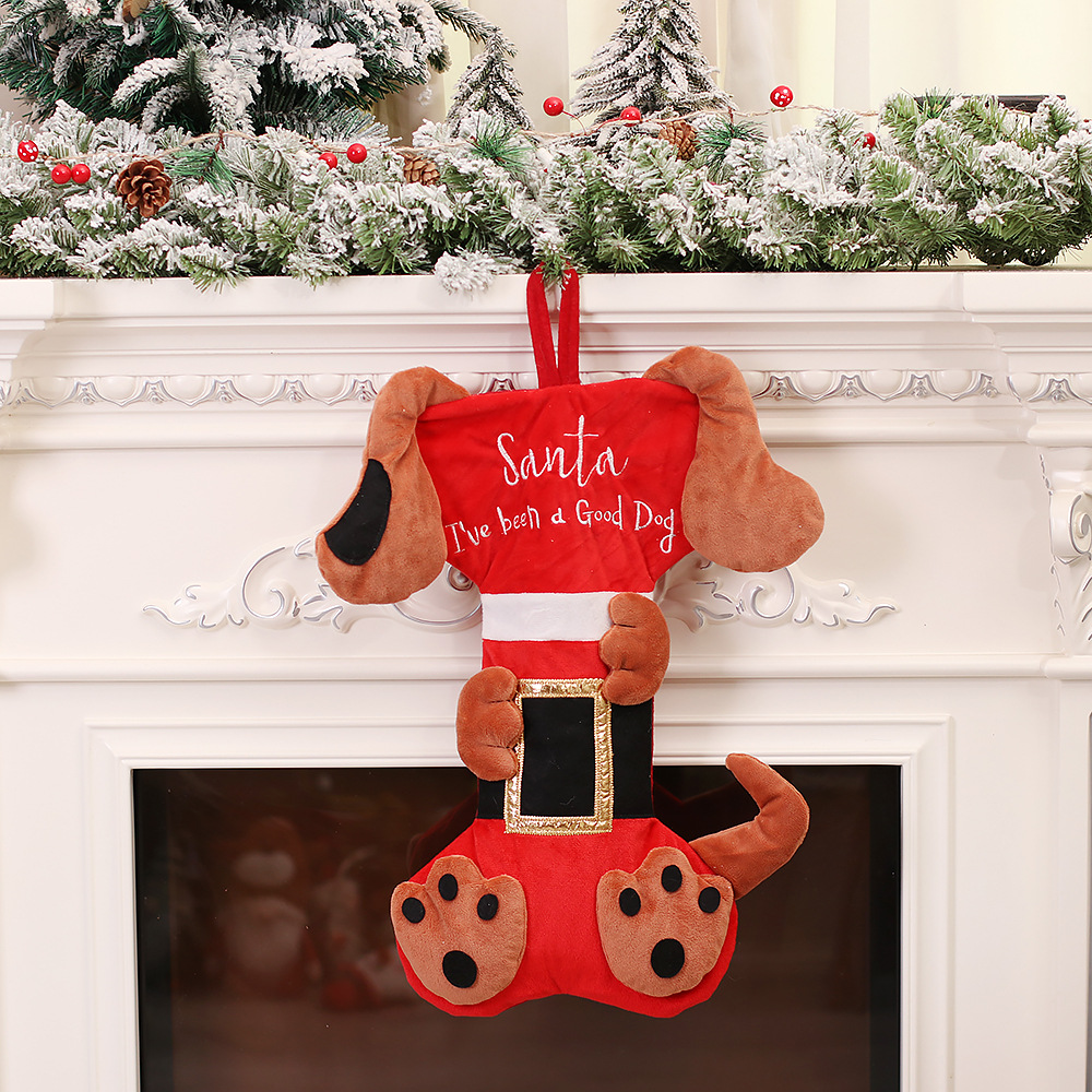 3D Animal Christmas Stockings  - Christmas Stocking Hanging บทวิจารณ์และราคา
