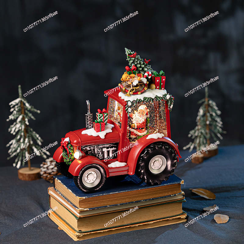 New - style Christmas Decorati - Snow Globe Musical บทวิจารณ์และราคา