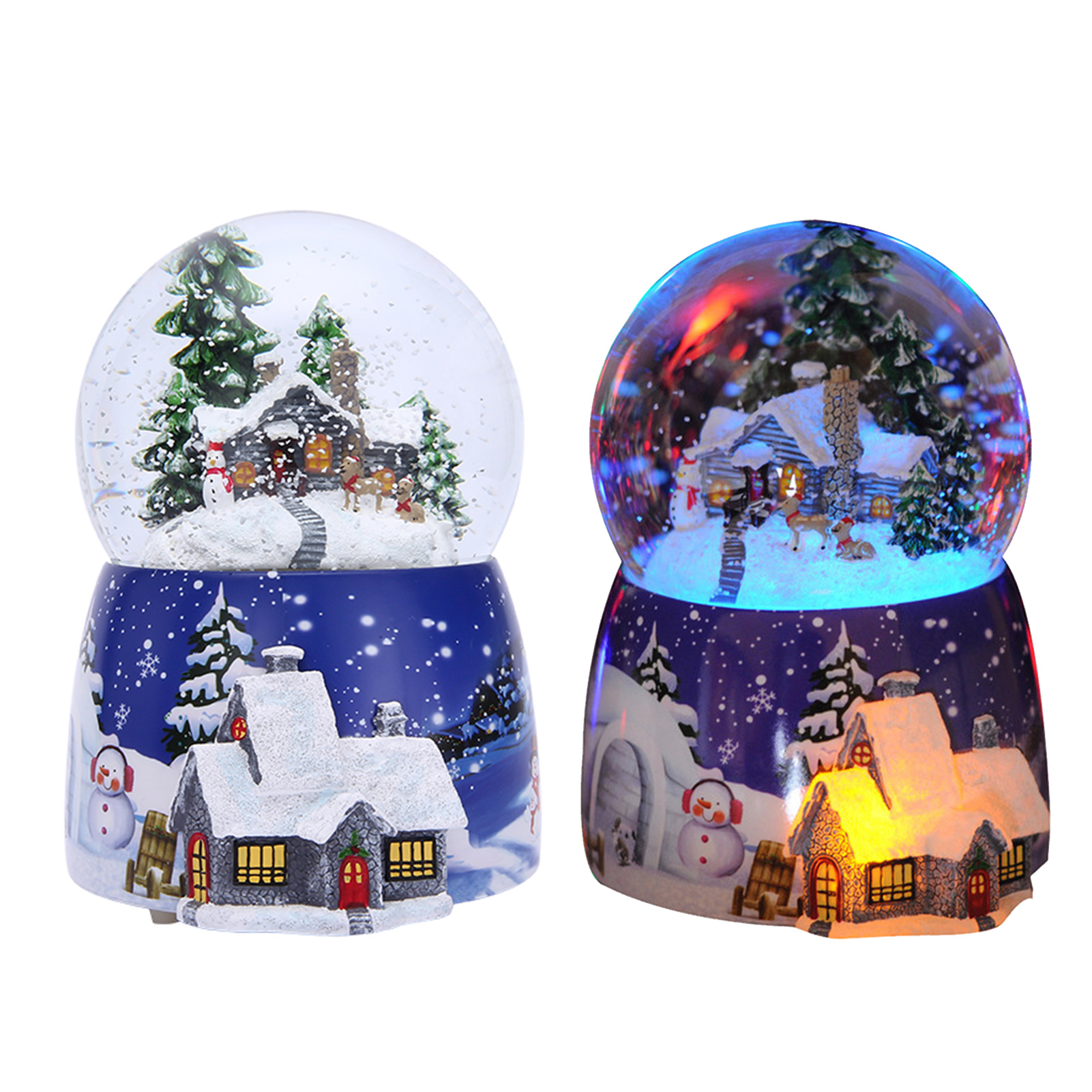 1 Pcs Resin Music Box Crystal  - Snow Globe Musical บทวิจารณ์และราคา