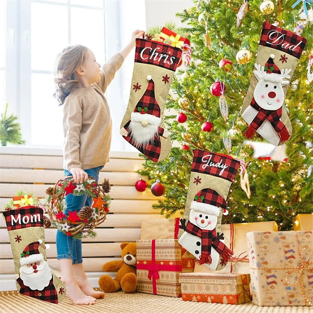 Christmas Holiday Stockings Ch - Christmas Stocking Hanging บทวิจารณ์และราคา