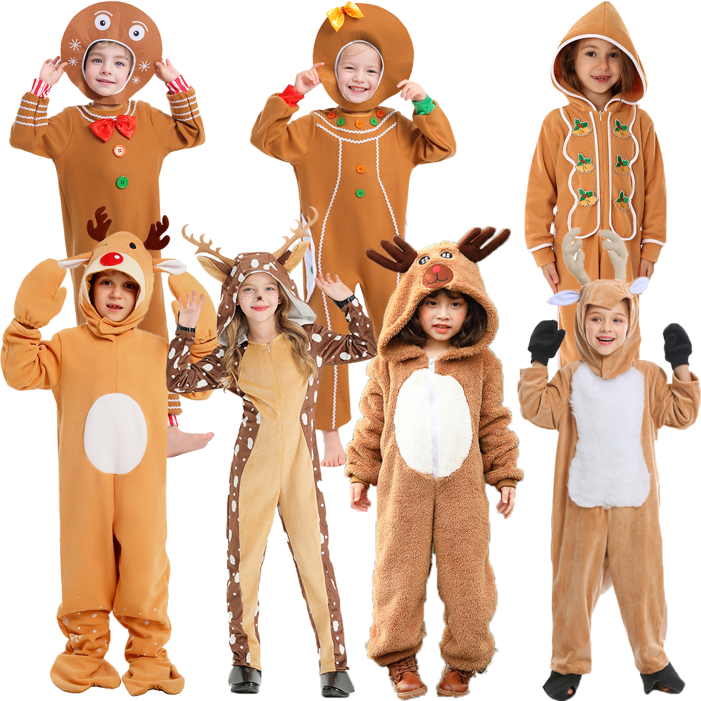 Christmas Halloween COS Deer G - Elf Costume Christmas บทวิจารณ์และราคา