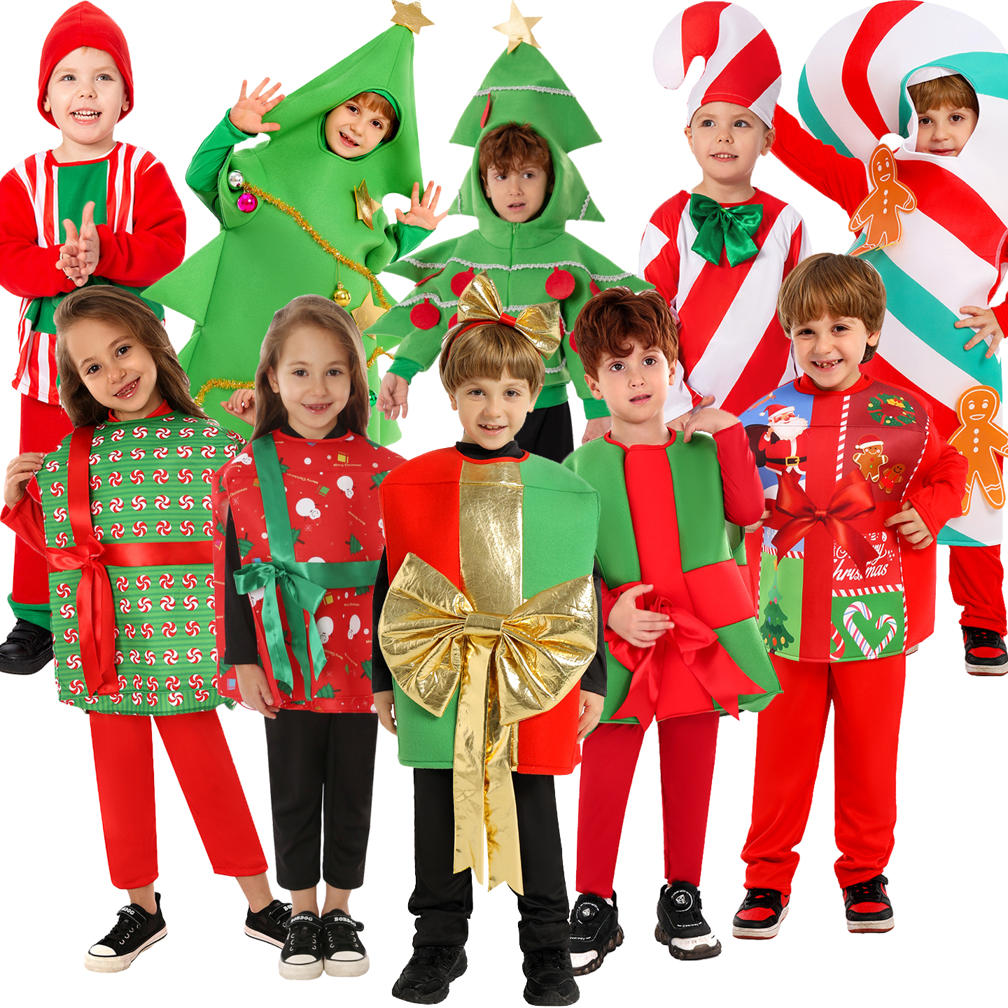 Christmas Halloween COS Deer G - Elf Costume Christmas บทวิจารณ์และราคา