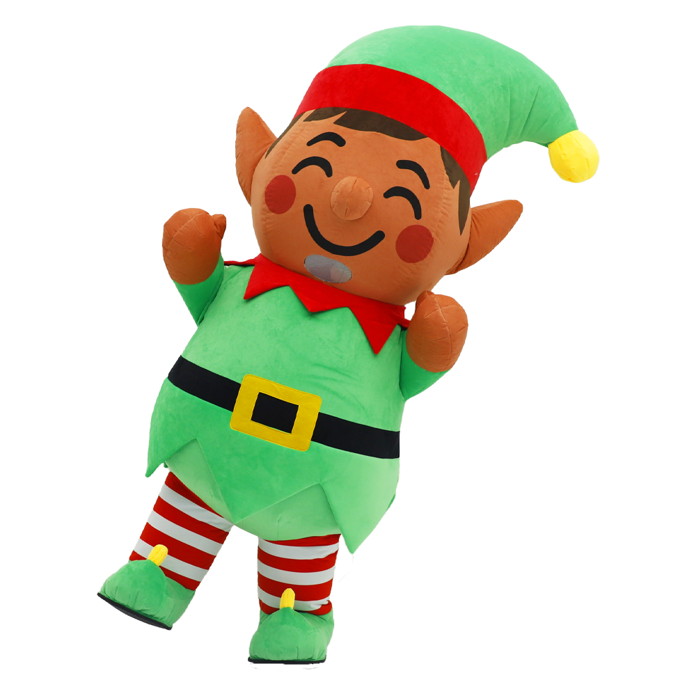 Inflatable Christmas Elf Plush - Elf Costume Christmas บทวิจารณ์และราคา