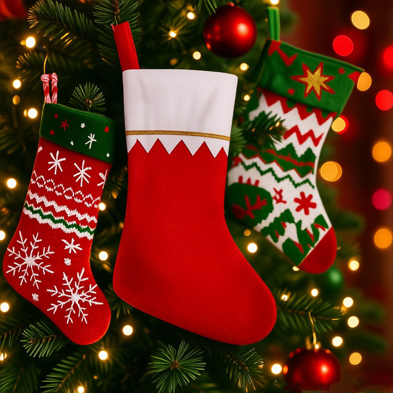 Holiday Christmas Stocking Fir - Christmas Stocking Hanging บทวิจารณ์และราคา