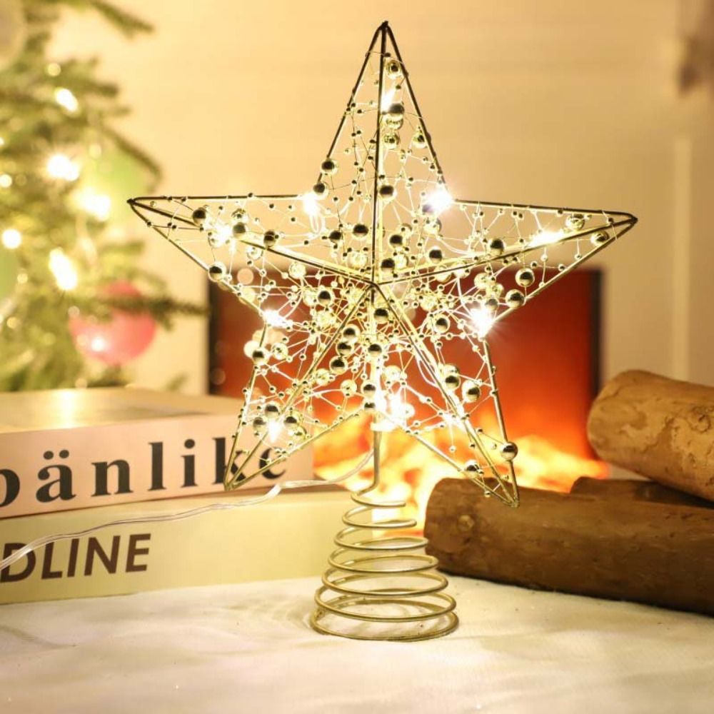 Gold/Silver LED Christmas Tree - Star Tree Topper บทวิจารณ์และราคา