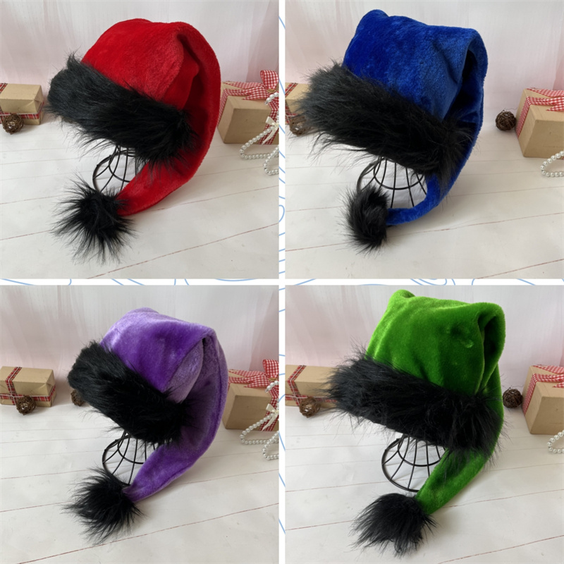 Plush Santa Claus Hat for Chil - Santa Hat Plush บทวิจารณ์และราคา