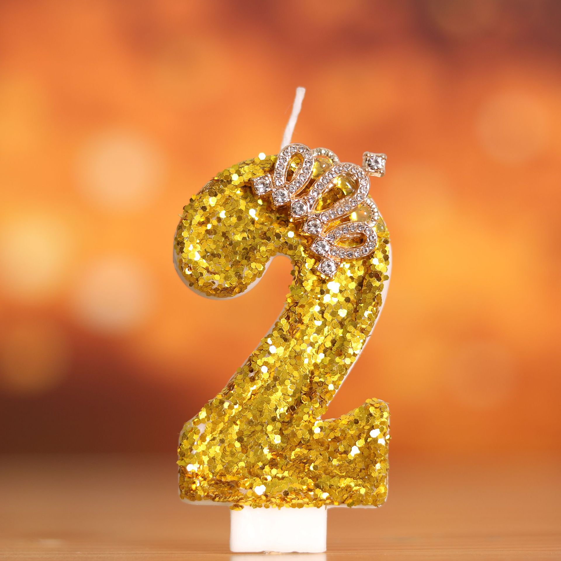 Digital Birthday Cake Gold Cro - Holiday Candle Set บทวิจารณ์และราคา