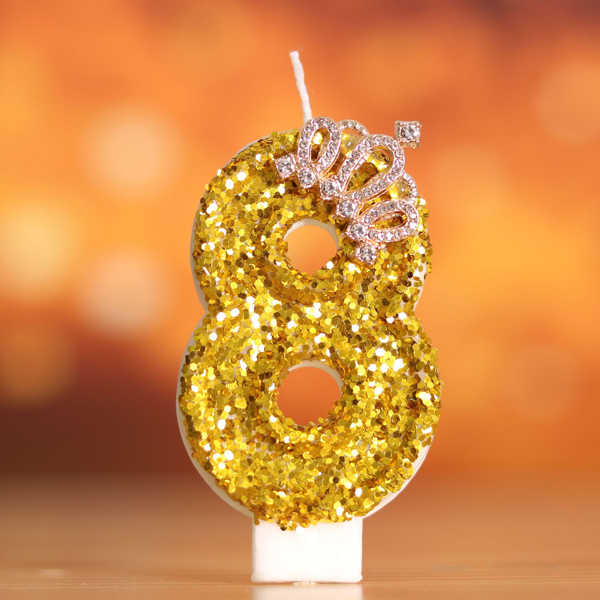 Digital Birthday Cake Gold Cro - Holiday Candle Set บทวิจารณ์และราคา