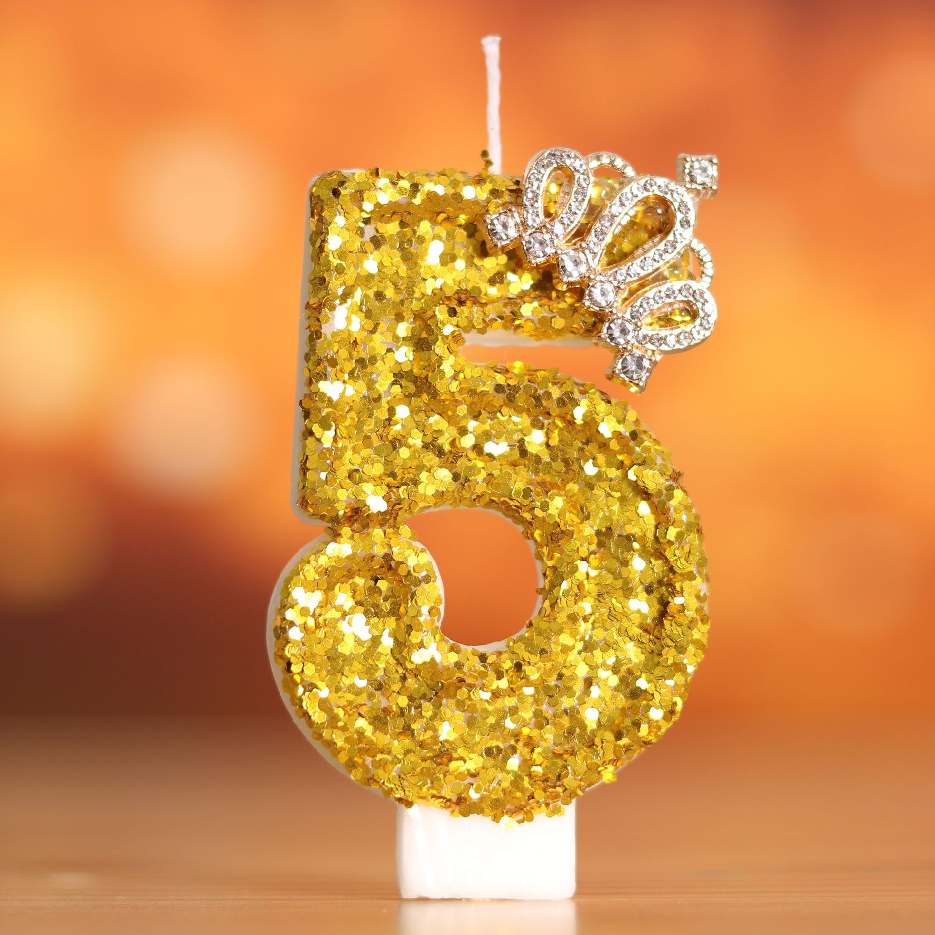 Digital Birthday Cake Gold Cro - Holiday Candle Set บทวิจารณ์และราคา