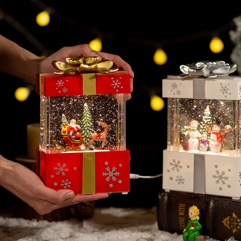 Automatic Snow Globe Music Box - Snow Globe Musical บทวิจารณ์และราคา