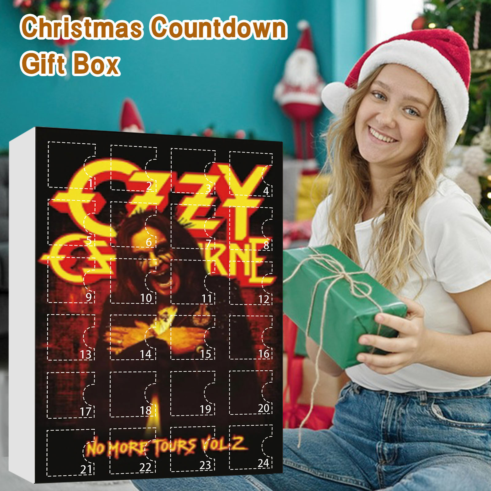 Christmas Gift Acrylic 24pcs A - Advent Calendar Gift บทวิจารณ์และราคา