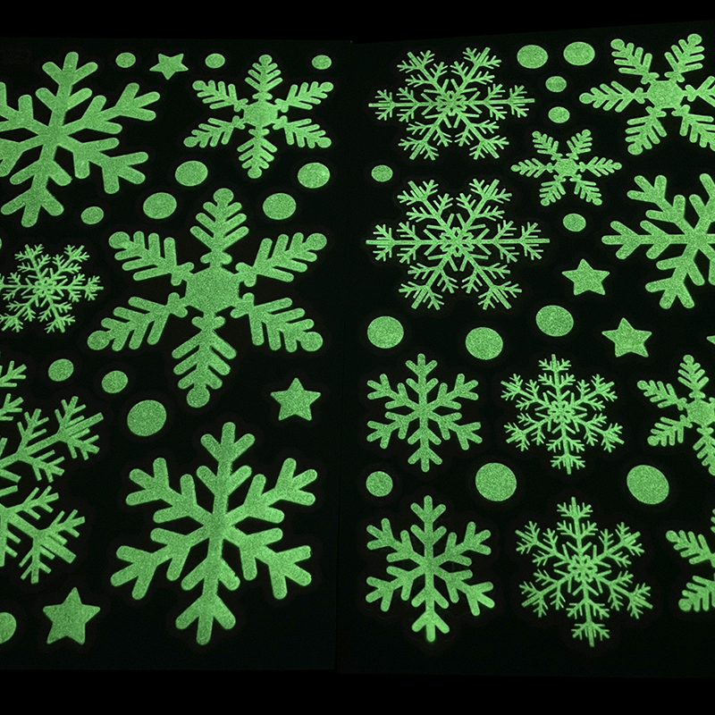 Christmas Luminous Snowflake W - Snowflake Window Decal บทวิจารณ์และราคา