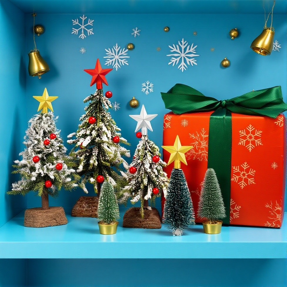 6cm Christmas Tree Topper Star - Star Tree Topper บทวิจารณ์และราคา