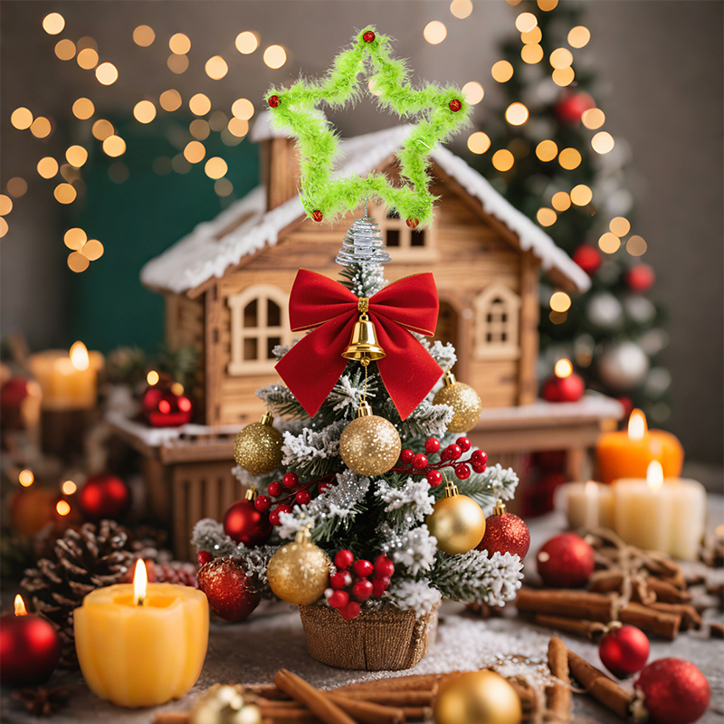 Plush Five-pointed Star Twisty - Star Tree Topper บทวิจารณ์และราคา