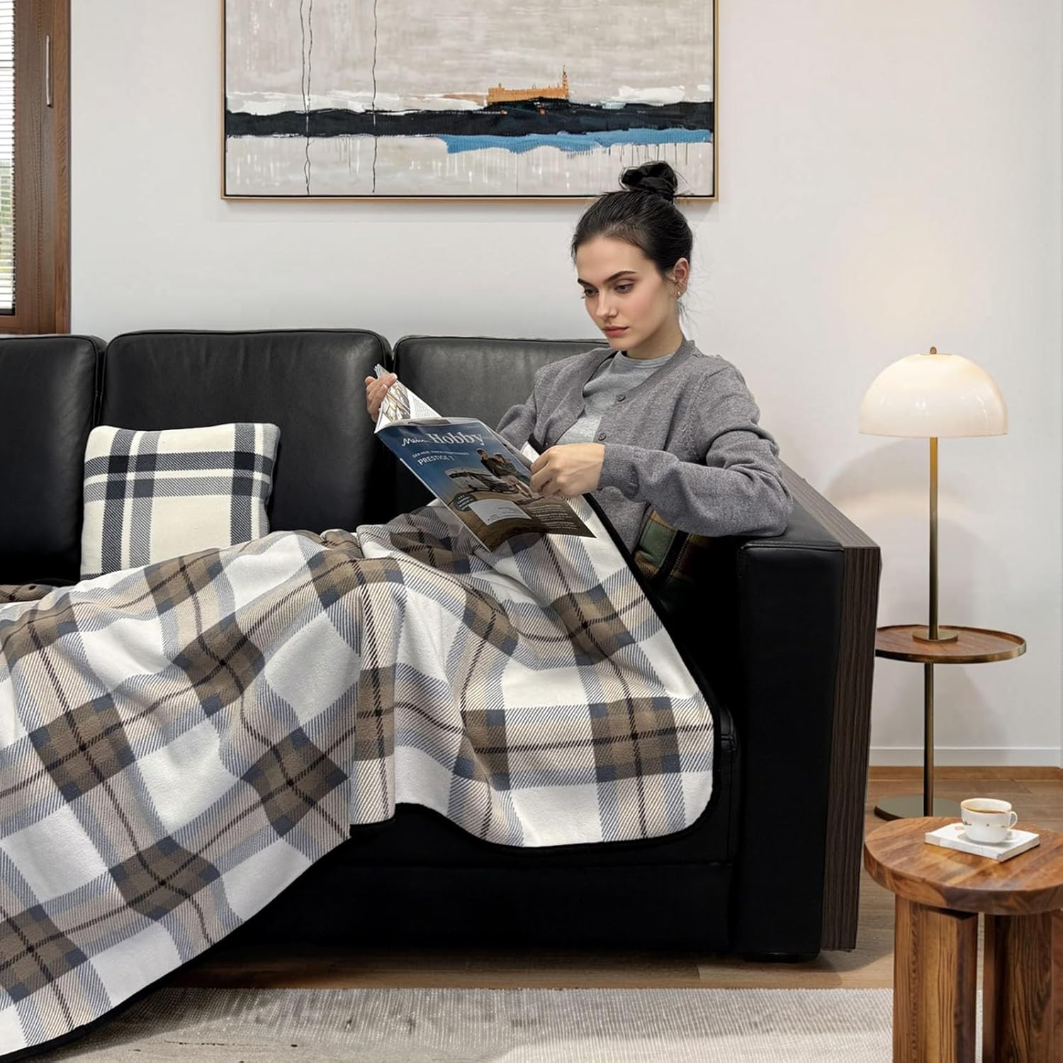 Wearable Blanket Throw Plush F - Christmas Throw Blanket บทวิจารณ์และราคา
