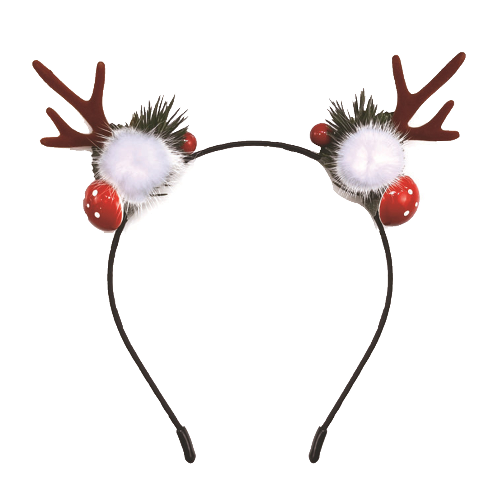 Reindeer Antlers Deer Ears Hea - Reindeer Antlers Headband บทวิจารณ์และราคา
