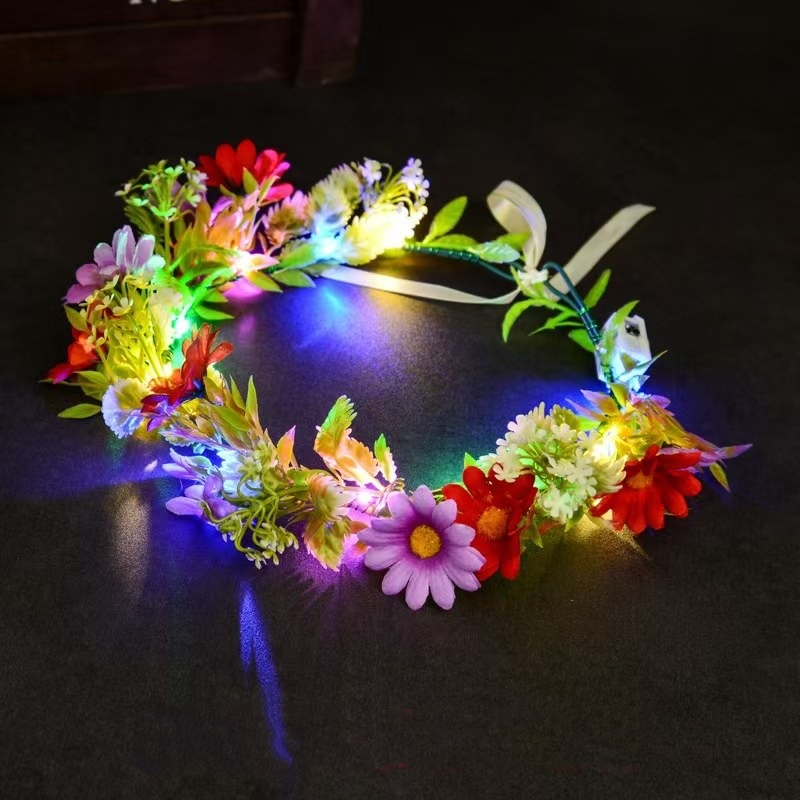 Luminous Floral Wreath LED Flo - Led Fairy String Lights บทวิจารณ์และราคา