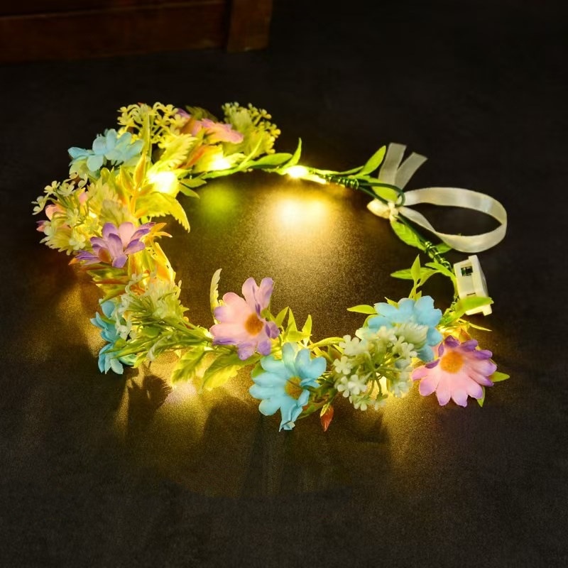 Luminous Floral Wreath LED Flo - Led Fairy String Lights บทวิจารณ์และราคา