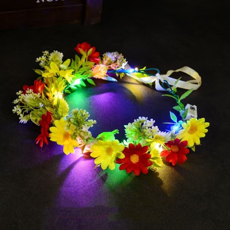 Luminous Floral Wreath LED Flo - Led Fairy String Lights บทวิจารณ์และราคา