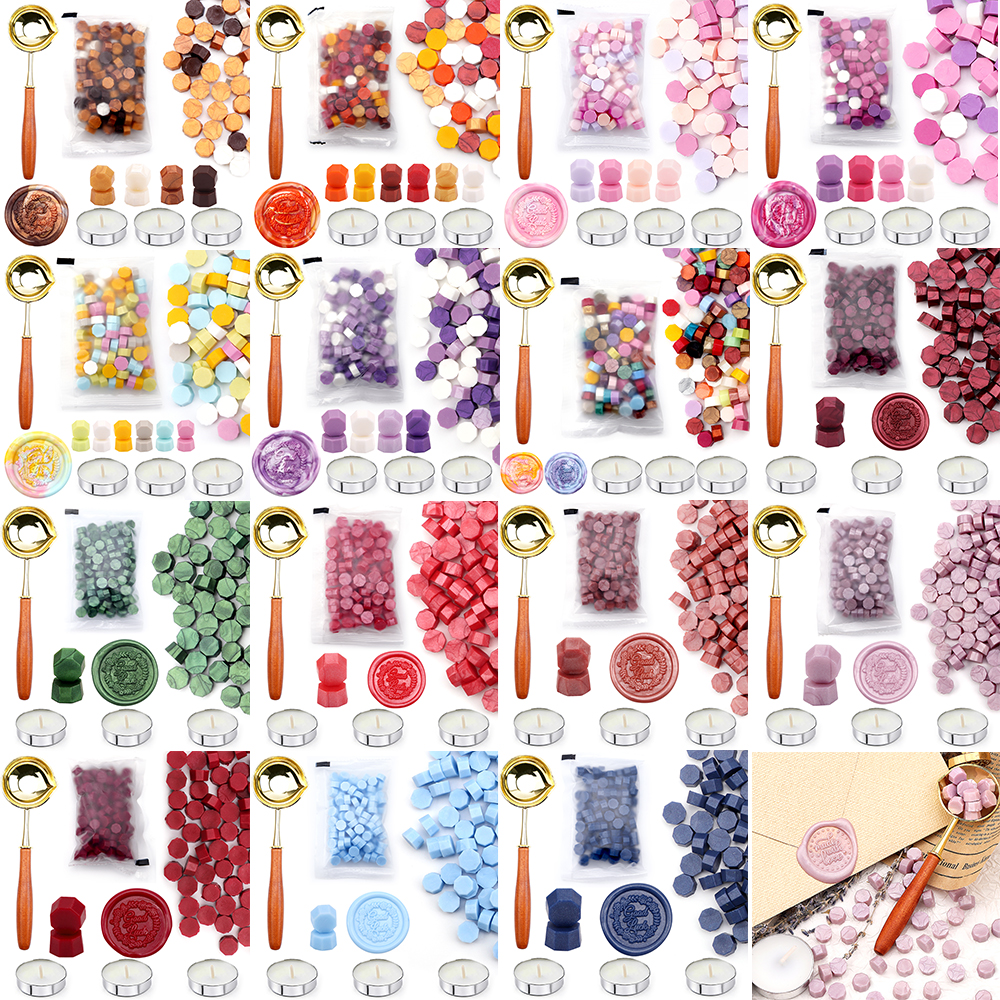 Vintage Wax Sealing Box Set Be - Gift Box Wrap Set บทวิจารณ์และราคา