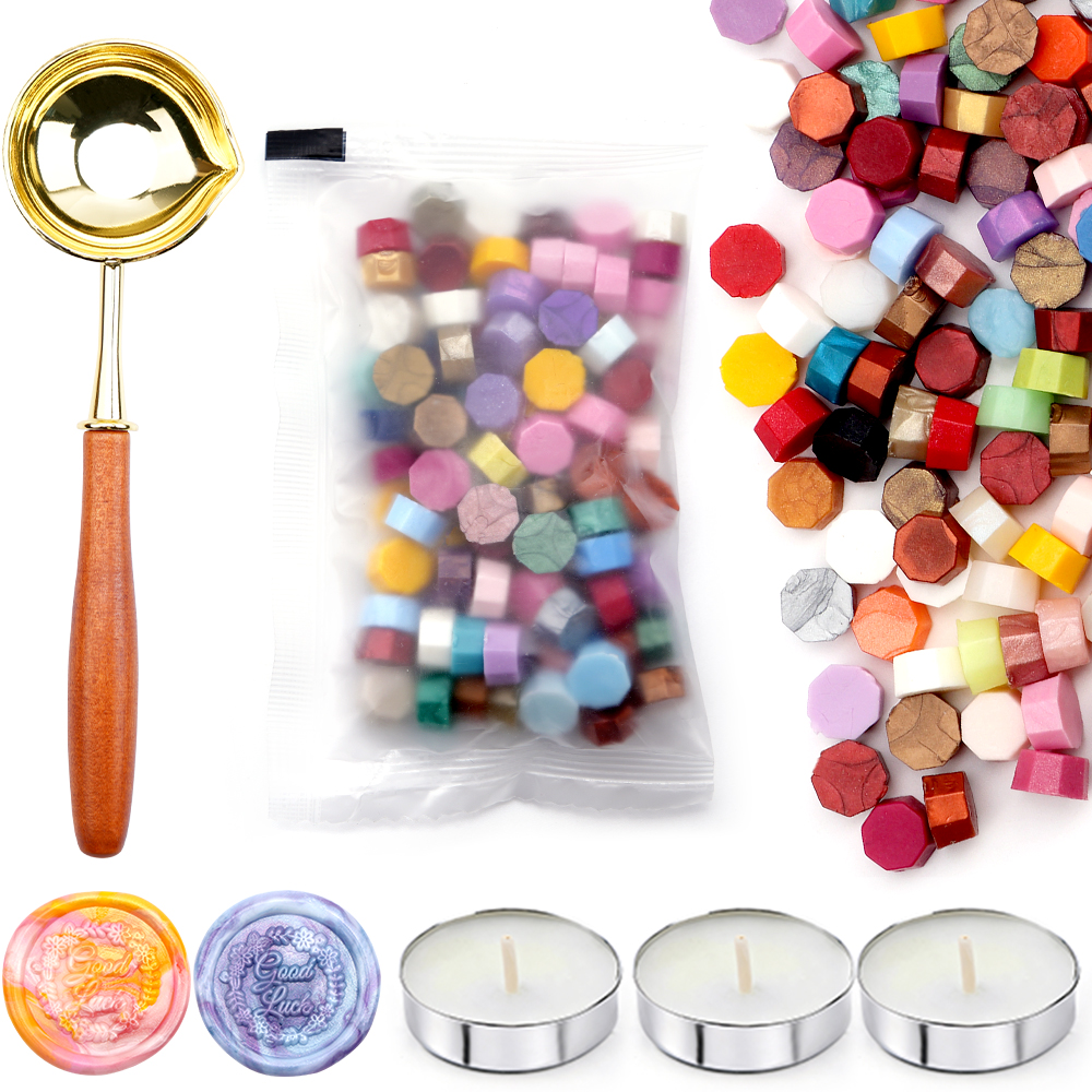 Vintage Wax Sealing Box Set Be - Gift Box Wrap Set บทวิจารณ์และราคา