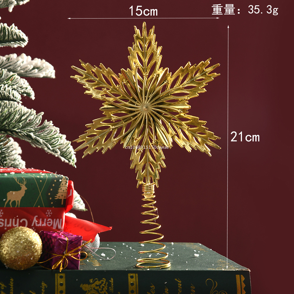 1pc Christmas Tree Topper Chri - Star Tree Topper บทวิจารณ์และราคา