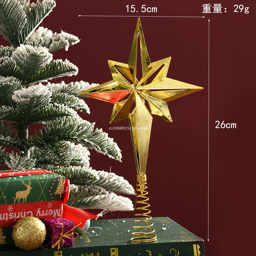 1pc Christmas Tree Topper Chri - Star Tree Topper บทวิจารณ์และราคา