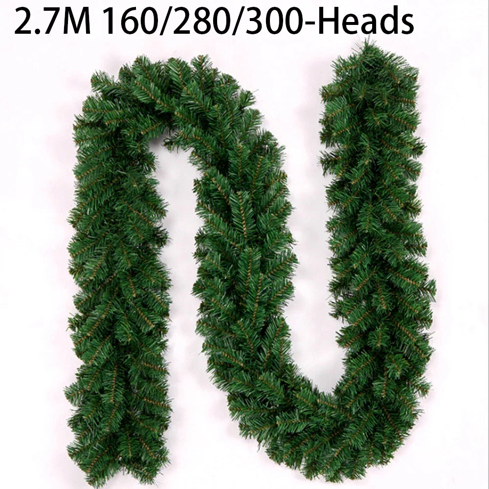 2.7M Artificial Green Christma - Christmas Wreath Fake บทวิจารณ์และราคา