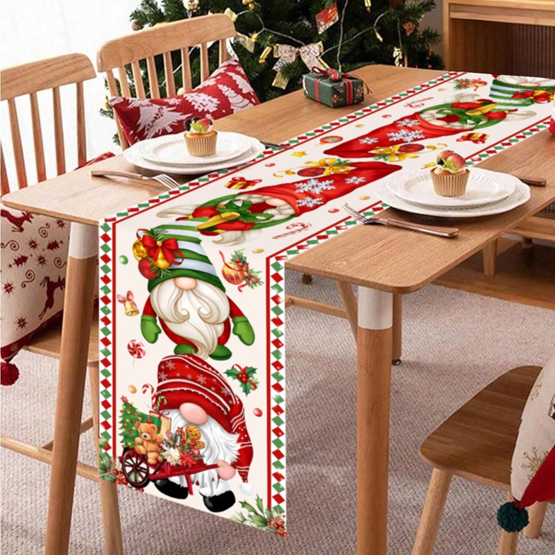 Christmas Table Runner Faceles - Christmas Table Runner บทวิจารณ์และราคา