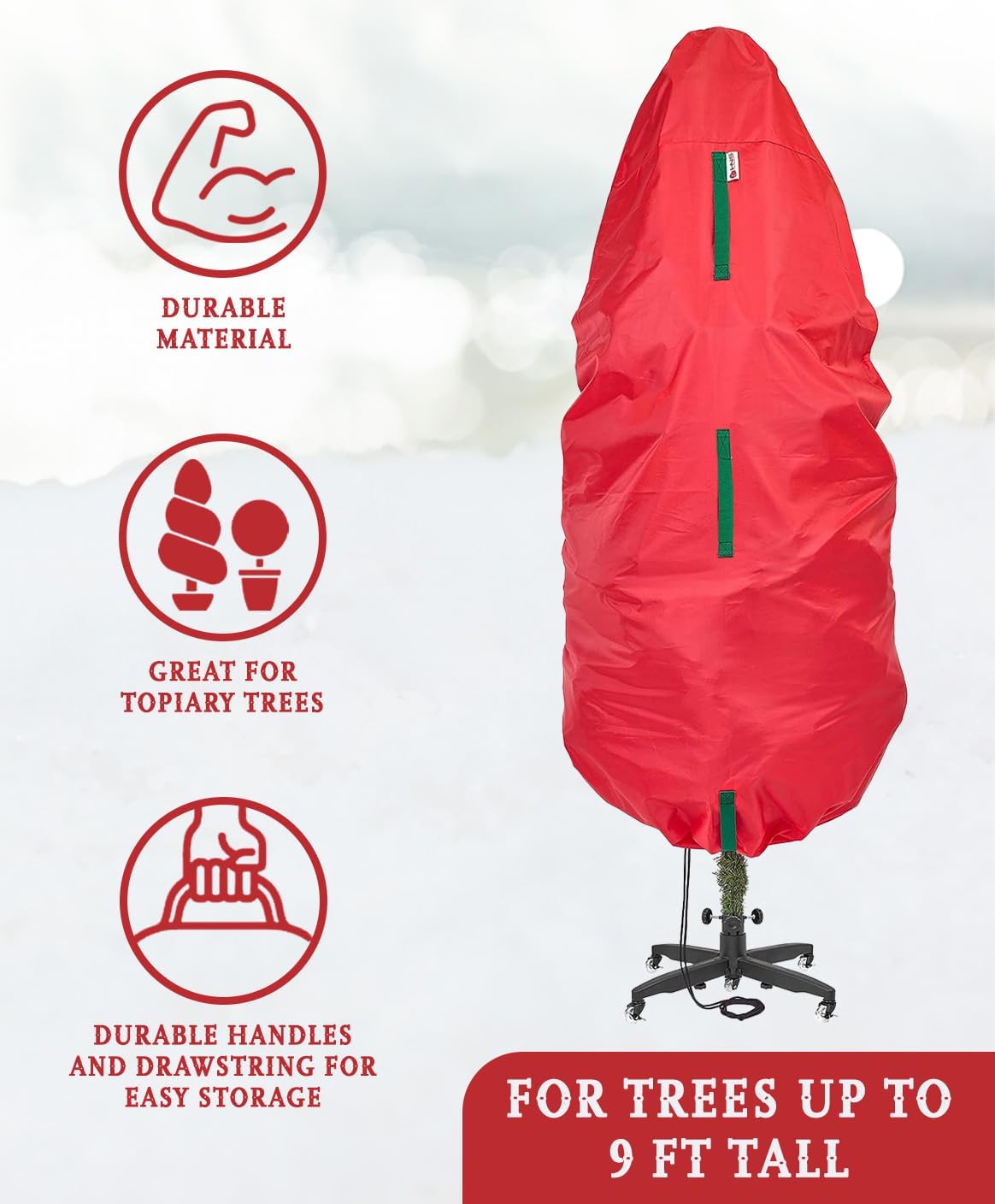 Upright Christmas Tree Storage - Christmas Tree Artificial บทวิจารณ์และราคา