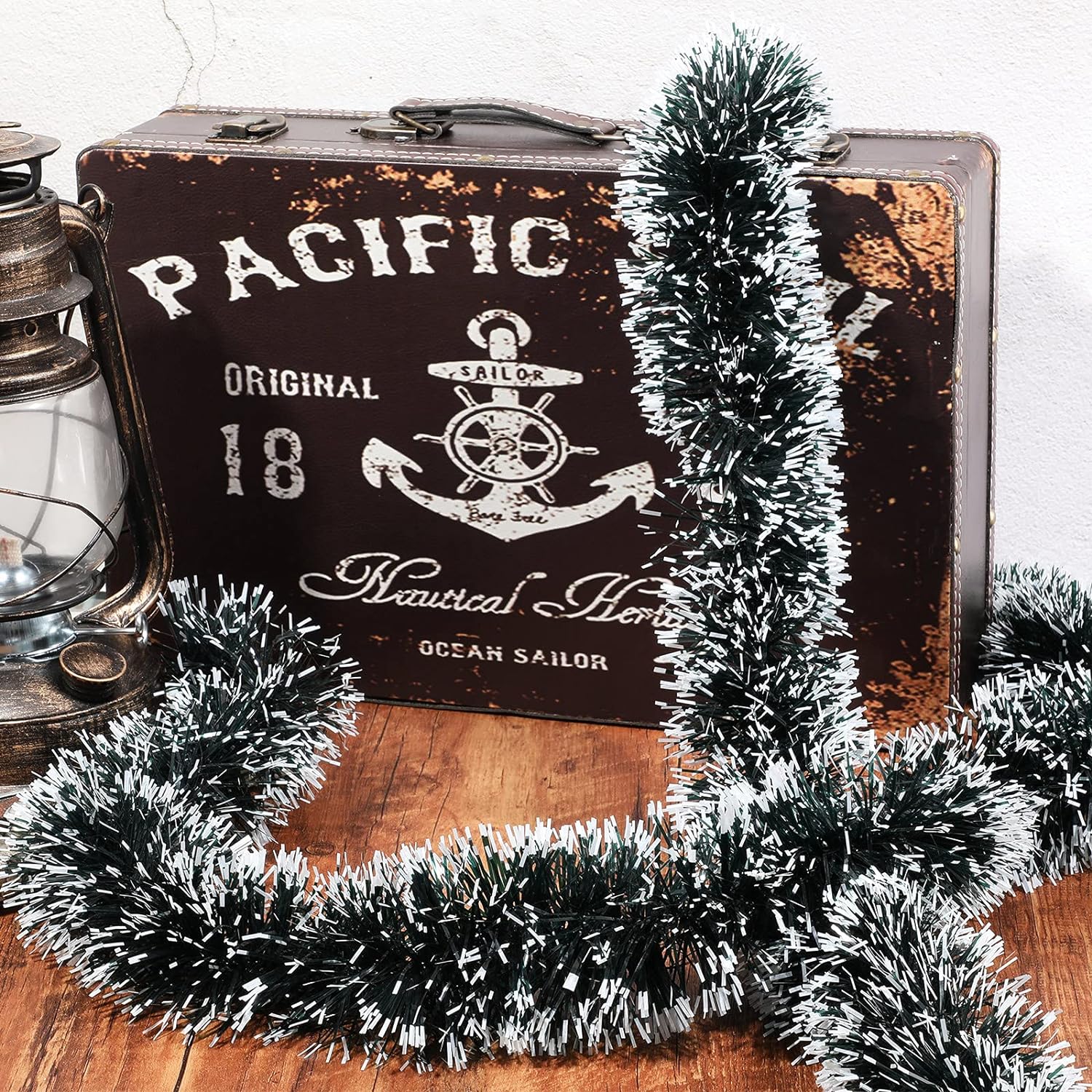 2M Christmas Metallic Streamer - Tinsel Garland Decoration บทวิจารณ์และราคา