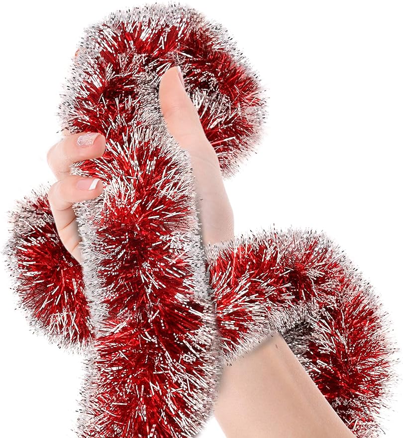2M Christmas Metallic Streamer - Tinsel Garland Decoration บทวิจารณ์และราคา
