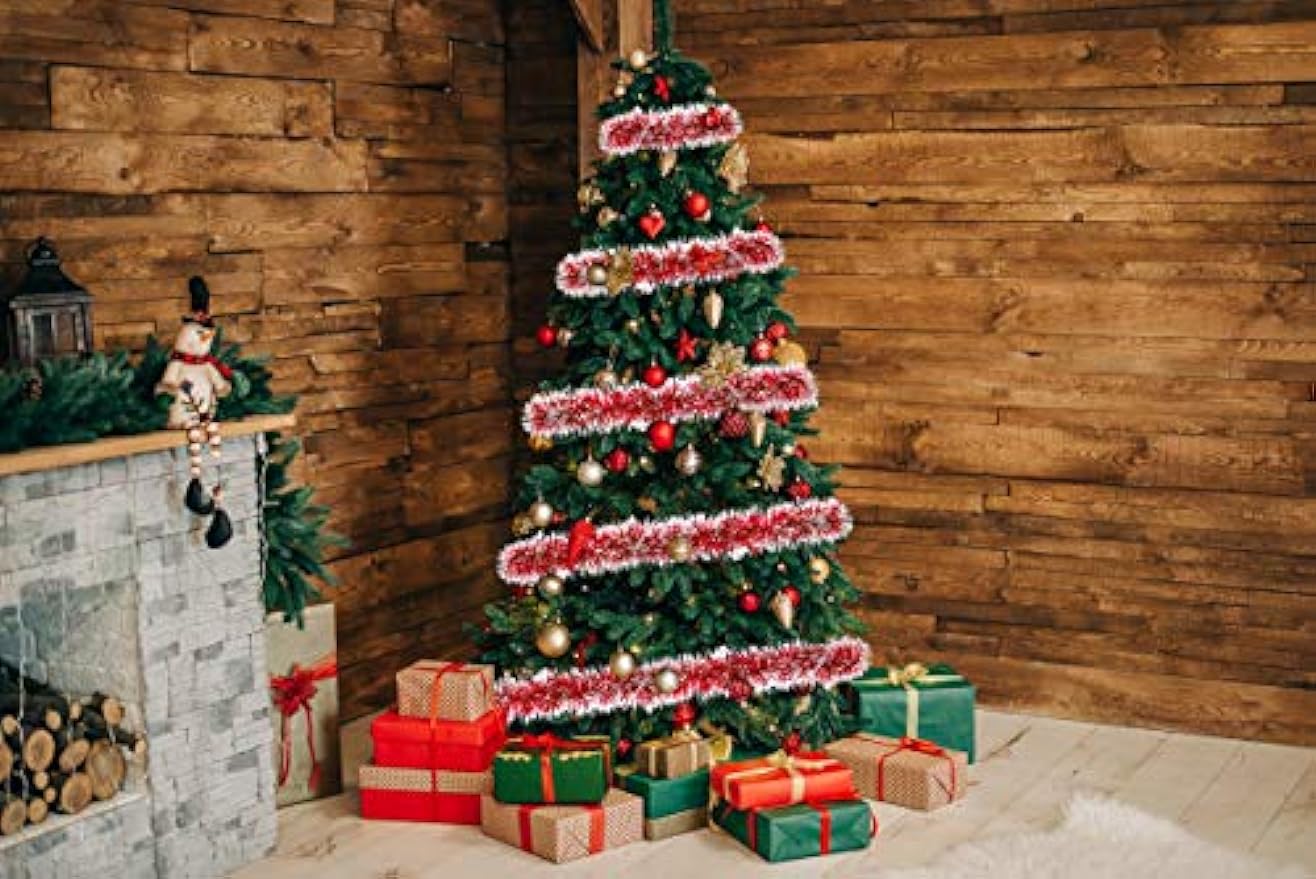 2M Christmas Metallic Streamer - Tinsel Garland Decoration บทวิจารณ์และราคา