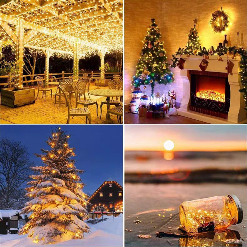 ONCE Solar Powered Lights 200  - Led Fairy String Lights บทวิจารณ์และราคา