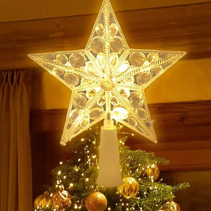 Glowing Christmas 15cm Tree To - Star Tree Topper บทวิจารณ์และราคา