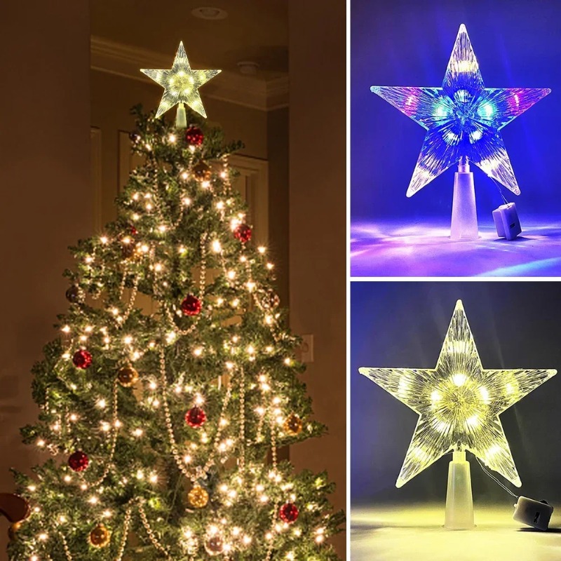 Glowing Christmas 15cm Tree To - Star Tree Topper บทวิจารณ์และราคา